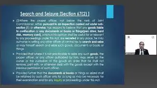 Webinar on &ldquo;Search & Seizure under GST : Practical Insights&rdquo; - 12082025