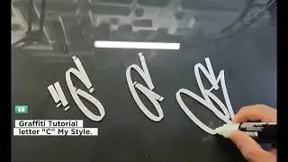 Graffiti Tutorial letter 