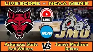 🔴 Arkansas State Red Wolves vs James Madison Dukes | NCAA Men&rsquo;s Basketball | Live Score January 3