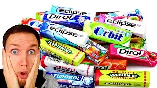 Kaugummis sind UNGESUND! Kleine Chemiefabriken! Zutaten lesen! Thermoplastische Kunststoffe kauen
