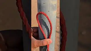 Simple but Powerful Knot &ndash; Strong Hold in Seconds #short