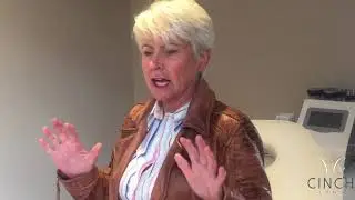 Pamela Ballantine tries Cryolipolysis at Cinch Clinic in Holywood, Northern Ireland.
