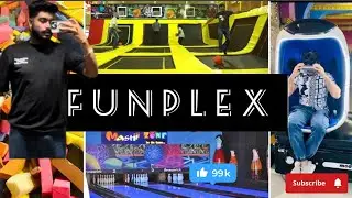 Funplex game zone Agra | VR Games |Trampoline Park | Full Detailed Hindi Video | Vishal siddhu vlogs