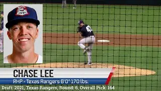 CHASE LEE - Texas Rangers RHP (2021 MLB Draft) Prospect Video