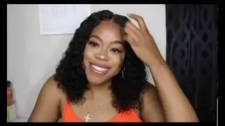 WOAH! Most affordable curly BOB 180% Density?! ft. Shelahair