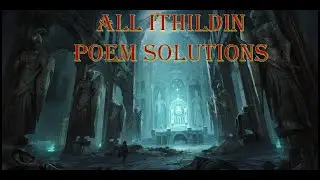 MIDDLE EARTH&trade;  SHADOW OF WAR&trade; - ALL ITHILDIN POEM SOLUTIONS (Bright Lord Set Tutorial)
