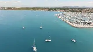 Travel Generation - Sail away!  Яхтинг в Хорватии, видео с дрона