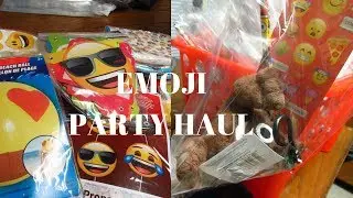 EMOJI BIRTHDAY PARTY HAUL!