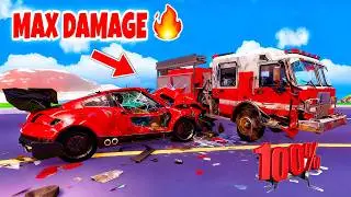 EXTREME 🔥 All Fastest and Rarest Cars Damage Test in Dude Theft Wars!