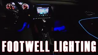 2016+ Camaro Interior Footwell Spectrum Lighting GM OEM Kit 23248208 Install