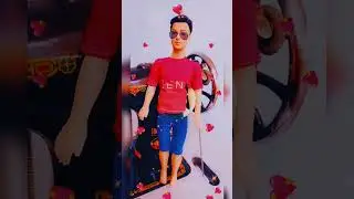 ken dress looking for Red &hearts;️ T-shirt with jenes pants /Diy ken dress idea #shorts #youtube #ken