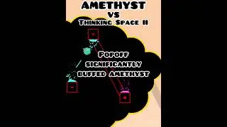 AMETHYST or THINKING SPACE 2? Which TOP1 is Harder?  #geometrydash #shorts
