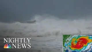 Hurricane Florence Begins To Lash Carolina Coast | NBC Nightly News