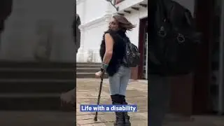 Life with a disability has taught me  patience for having a gift that only I understand￼ #disabled