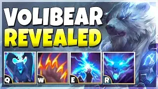 VOLIBEAR REWORK GAMEPLAY & ALL ABILITIES REVEALED!!! NEW TOWER DISABLE ULT!! - League of Legends