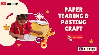 🎨 Поделки из бумаги: разрывание и склеивание | Детская комната | Веселое занятие для развития мел...