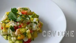 Ceviche, easy to make and it tastes as good as it looks