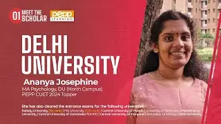 DELHI University - MA Psychology - Campus, Courses, Admission  |Meet The Scholar |  PEPP