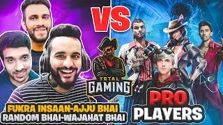 AJJU BHAI @TotalGaming093 and FUKRA INSAAN vs PRO PLAYER CLASH SQUAD BATTLE !! [ Ep#3 ] @MrRandomUniverse
