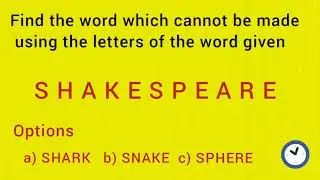 Guess the word using the given letters/Find the word using the given letters/rearrange the word