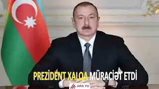 Prezident bayram münasibətilə xalqa müraciət edib | APA TV