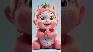 🐉🍓 Dragon Fruit Baby ASMRDragonFruitBaby #ASMRBaby #FruitBaby #CuteASMR #ViralShorts #AIASMR