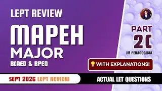 MAPEH Major Part 2-C: Давайте рассмотрим 50 пунктов