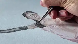 Art Vlog: Paint with me &mdash; Laurence Fournier Beaudry | Milano Cortina 2026 | French Team #olympics
