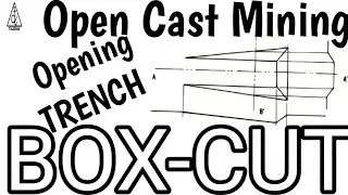 OPEN CAST MINING-Opening excavation Cut BOX-CUT-SiTe SeLeCtIoN type/condition Compulsion/Limitation 
