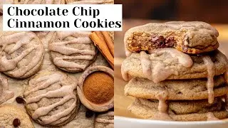 Cinnamon Chocolate Chip Cookies (No Dough Chilling!)