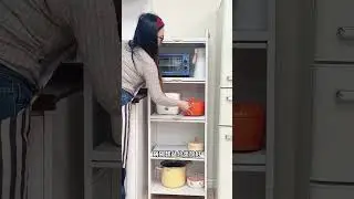 Fridge Side Storage Cabinet | Smart Kitchen Space Saver