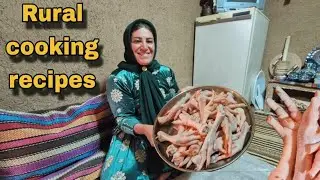 Traditional Village-Style Chicken feet Recipe | Comfort food for Rainy Days