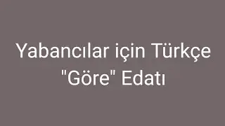 Yabancılar için Türkçe Ders 48 