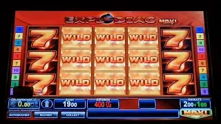 4000 Euro Jackpot auf 2 Euro Fach Kranke Gewinn Bally Wulff Spielautomaten Casino 