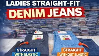 Ladies Straight-Fit Denim Jeans 👖Two Perfect #Hoshiarpur #trendingviral #ladiesfashion #jeansoutfit