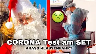 Corona Test am Krass Klassenfahrt SET😳 + PRANK während dem Dreh😱  Nika