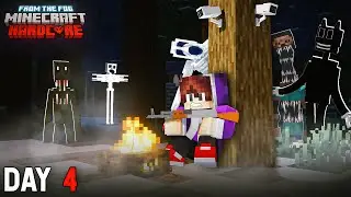 I Survived 100 Days in Minecraft's DEADLIEST Horror Mod From The Fog