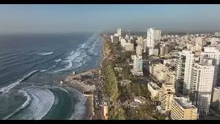 טיילת נתניה צילום אוירי / Netania Aerial Israel