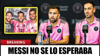 Lo Que Jordi Alba y Busquets Dijeron de Messi Conmocion&oacute; a Todos