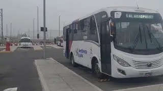 Viajando en el Aerodirecto Quilca rumbo al Aeropuerto Internacional Jorge Chavez.
