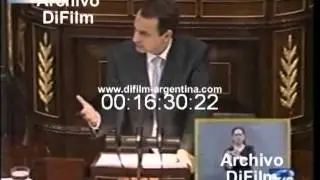 DiFilm - España Debate de Investidura con Zapatero (2004)