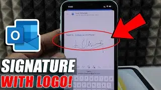 how to add email signature in outlook on iphone?