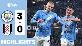 HAALAND! Manchester City vs Fulham 3-0 HIGHLIGHTS & GOALS COMPLETE Premier League 25/26