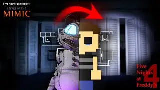 IS DAVID'S ROOM FNAF 4? | FNAF Secret of the Mimic Theories