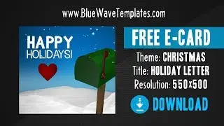 FREE Christmas Ecard | Happy Holiday Letter