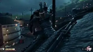 Ghost Of Tshshima KATAYAMA MARKET INVASION -GAMEPLAY,4K 60 FPS