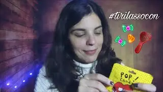 TI RILASSO CON...POP CANDIES e SPAZZOLINA SCACCIAPENSIERI asmr ita