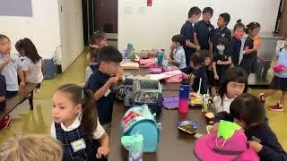 MIlpitas Christian School Kindergartners Building Community