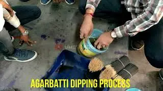 AGARBATTI DIPPING PROCESS LIVE
