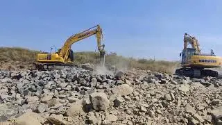Stone Broken Work At My Construction Side PWD Maharashtra...